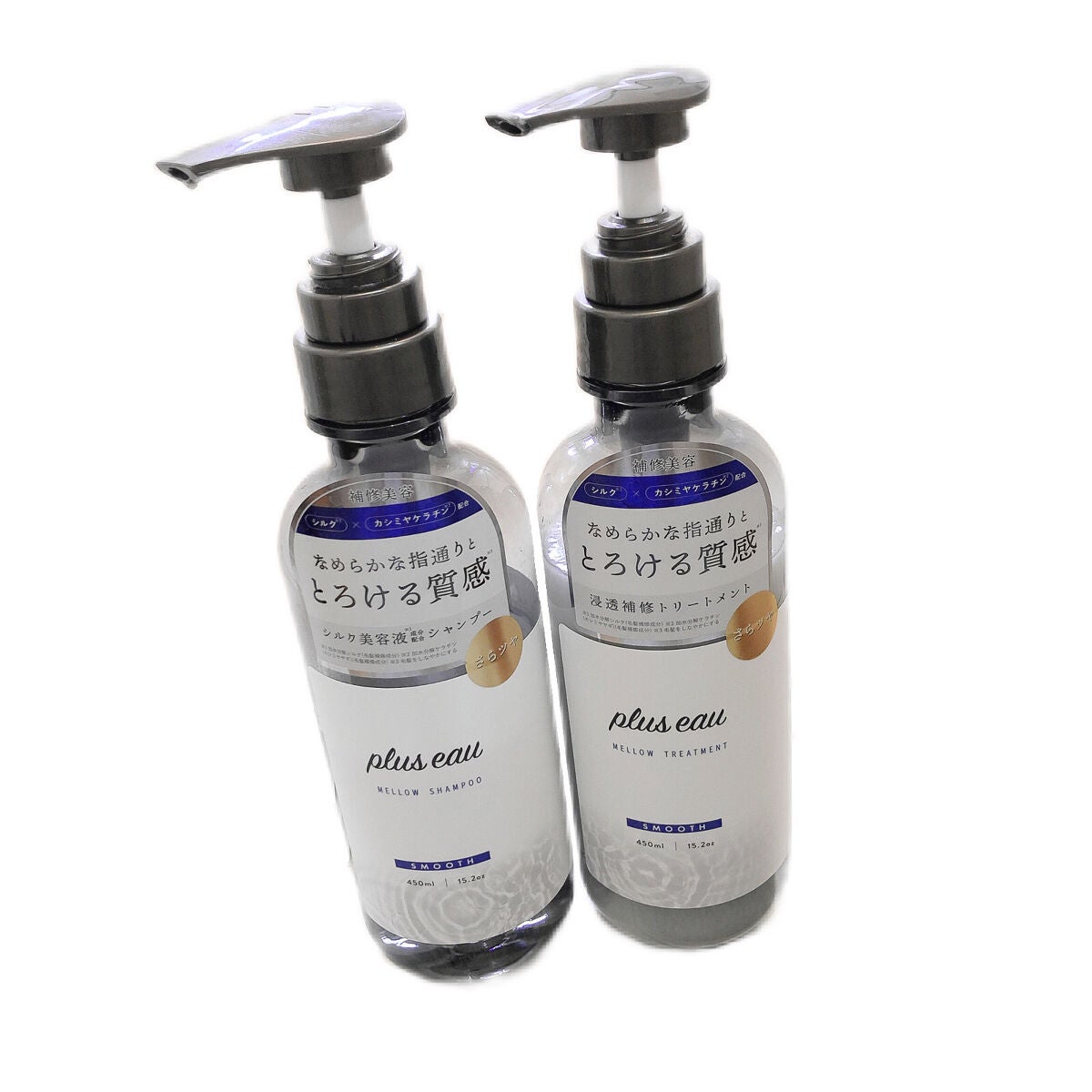 メロウシャンプー/メロウトリートメント/plus eau/市販シャンプーを使ったクチコミ(1枚目)
