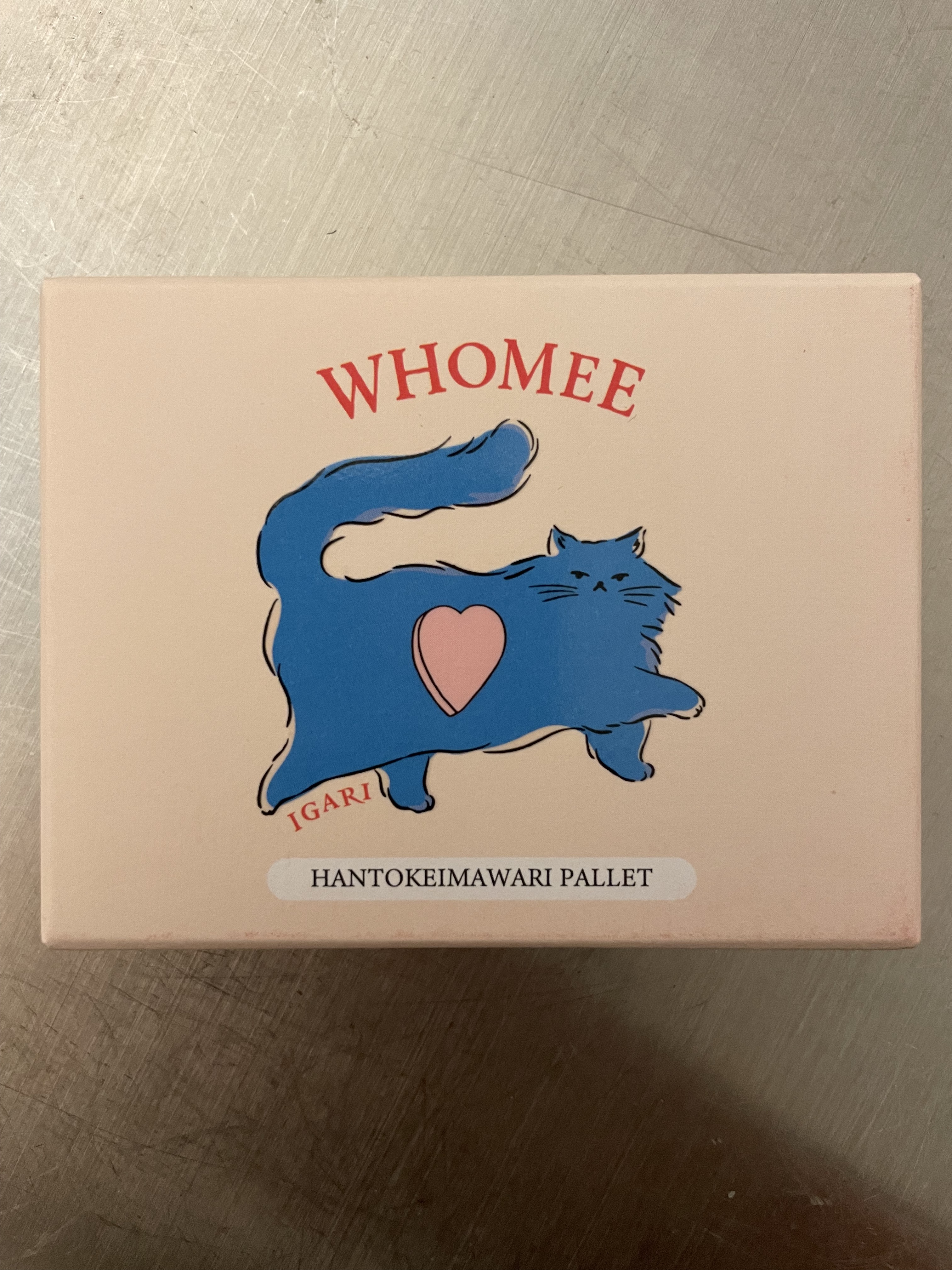 フーミー 反時計回りパレット/WHOMEE/アイシャドウパレットを使ったクチコミ（2枚目）