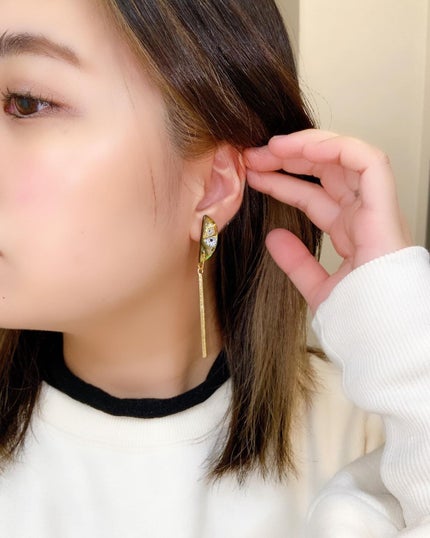 YᑌKᗩ on LIPS 「【涙は女の武器になる!】天然素材を使用したアクセサリー✨─..」(7枚目)