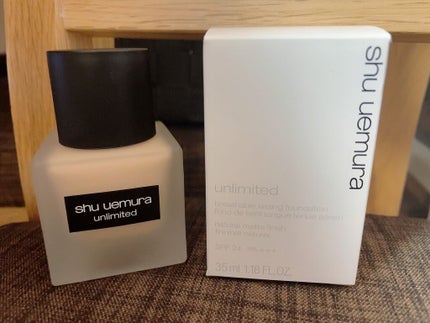 (旧)アンリミテッド ラスティング フルイド/shu uemura/リキッドファンデーションを使ったクチコミ(1枚目)