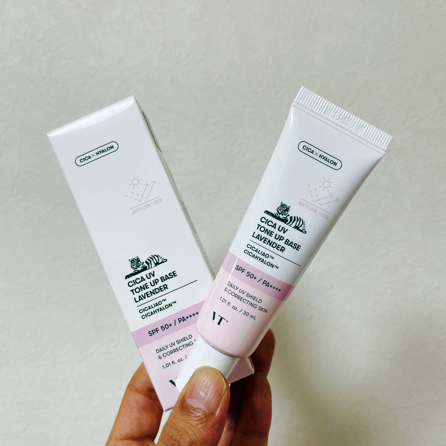 CICA UVトーンアップベース/VT/化粧下地を使ったクチコミ(7枚目)