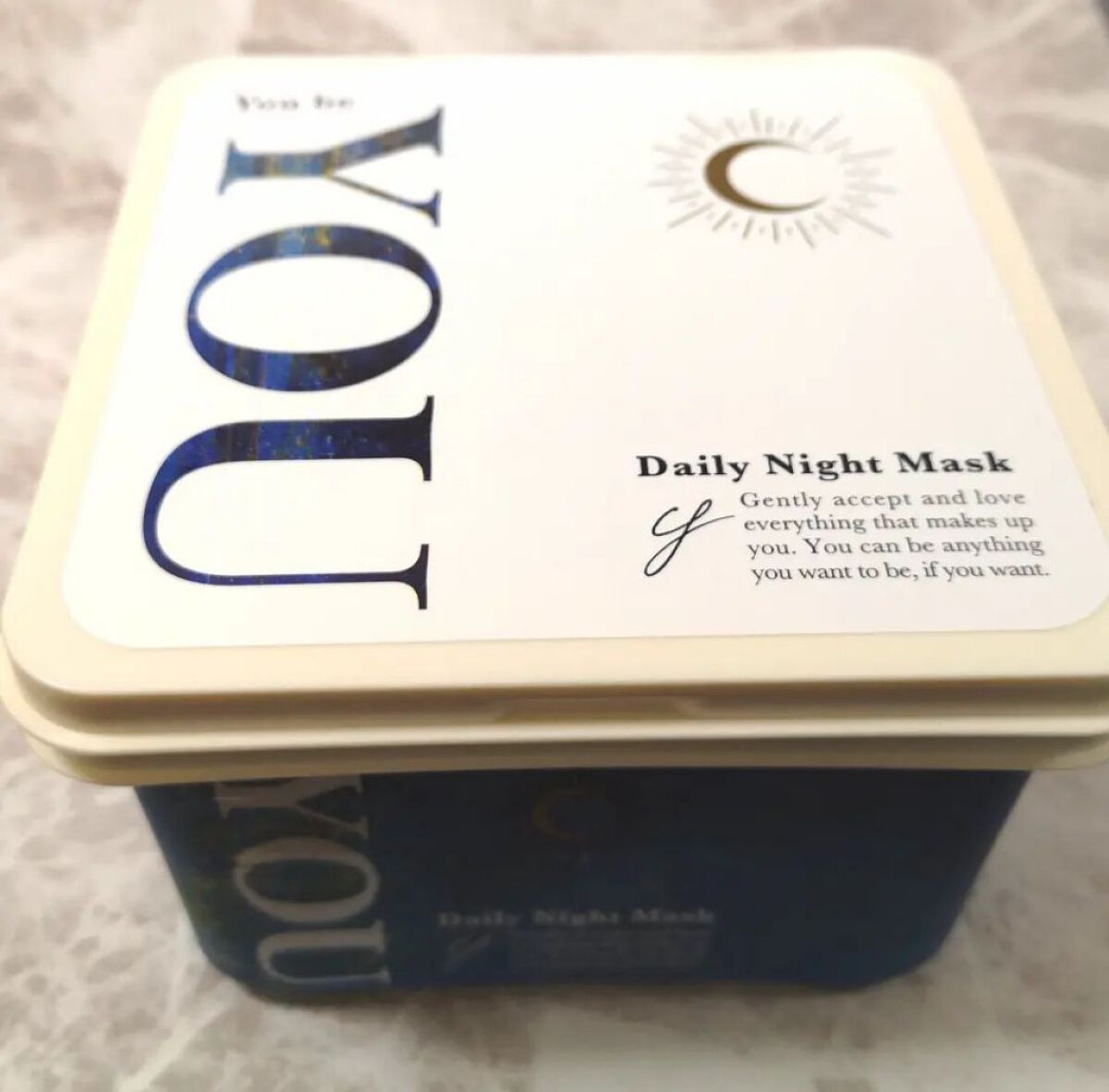 デイリーナイトマスク/You be YOU/シートマスク・パックを使ったクチコミ（2枚目）