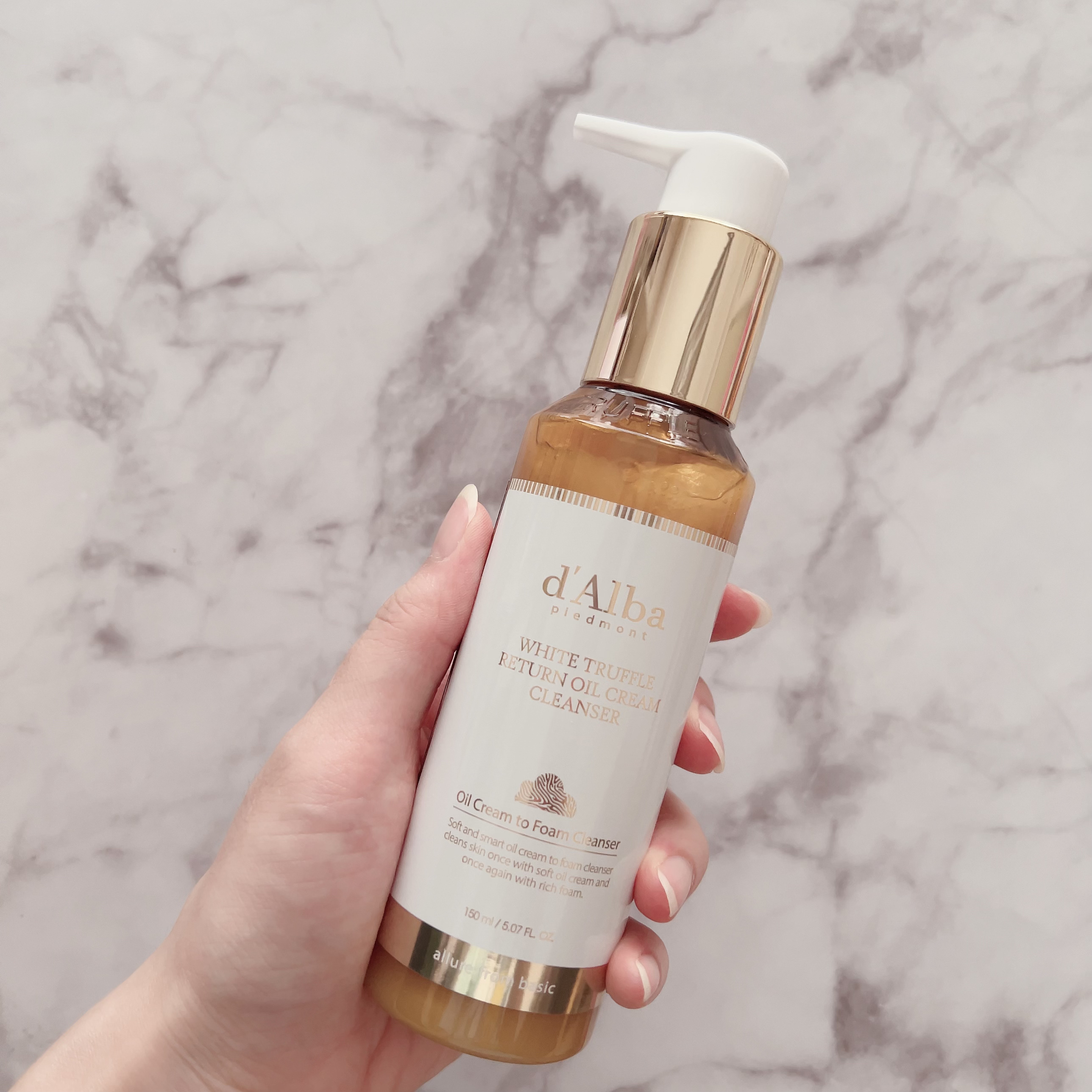 ホワイトトリュフリターンオイルクリームクレンザー/ダルバ/クレンジングを使ったクチコミ（2枚目）