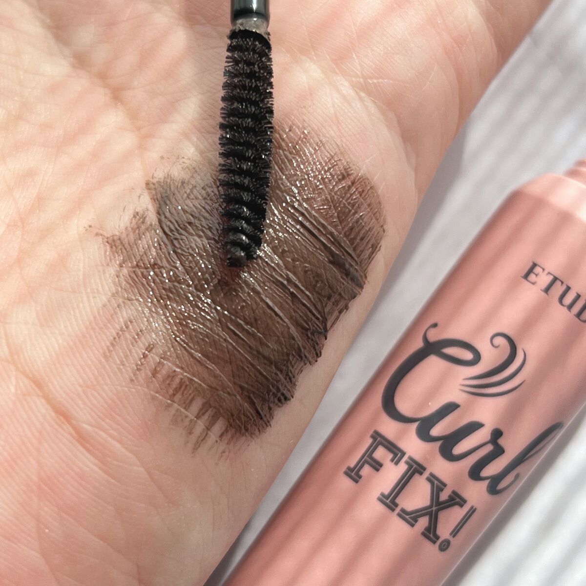ラッシュパーム カールフィックスマスカラ/ETUDE/マスカラを使ったクチコミ（3枚目）