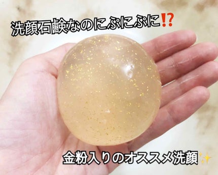 沖縄 金(ゴーヤ)/沖縄 蒟蒻しゃぼん/洗顔石鹸を使ったクチコミ(1枚目)