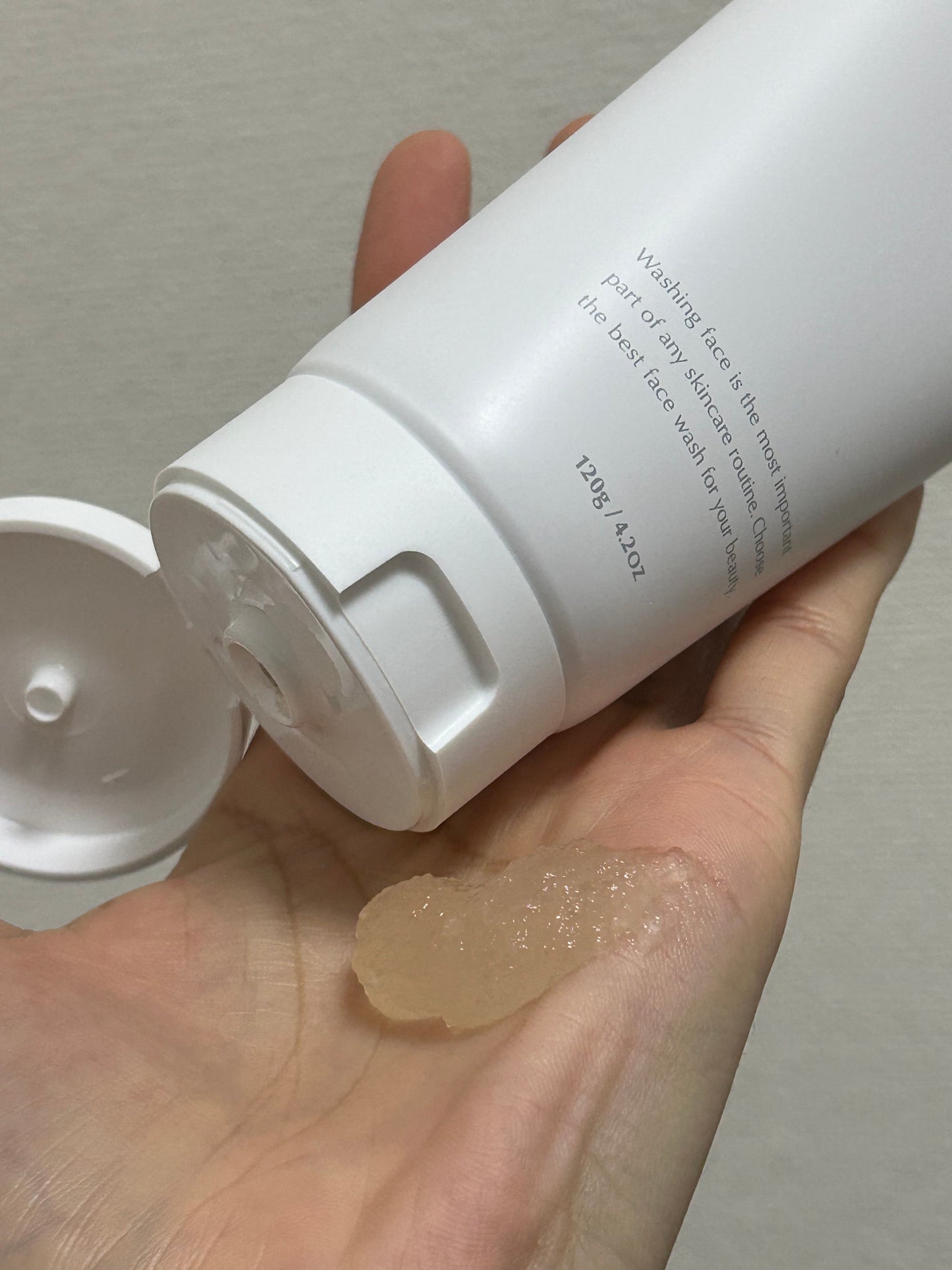 マンナンジェリーハイドロウォッシュ/PLUEST/洗顔料を使ったクチコミ(4枚目)