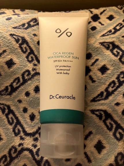 シカリジェンウォータープルーフサン/Dr.Ceuracle/日焼け止めクリームを使ったクチコミ(1枚目)