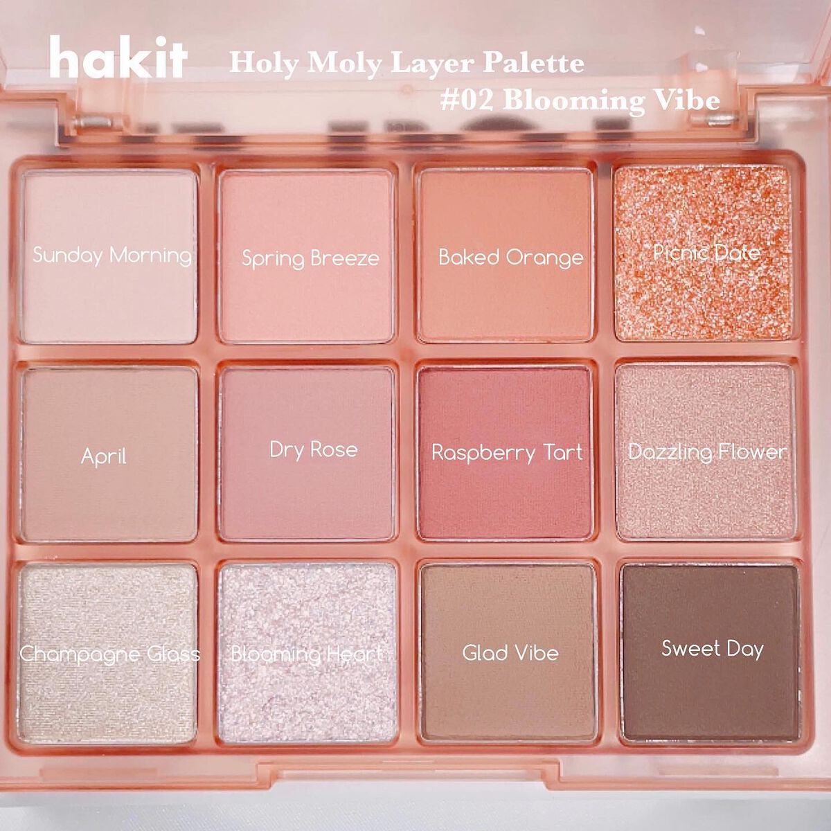 ホーリーモリーレイヤーパレット/HAKIT/アイシャドウパレットを使ったクチコミ（2枚目）