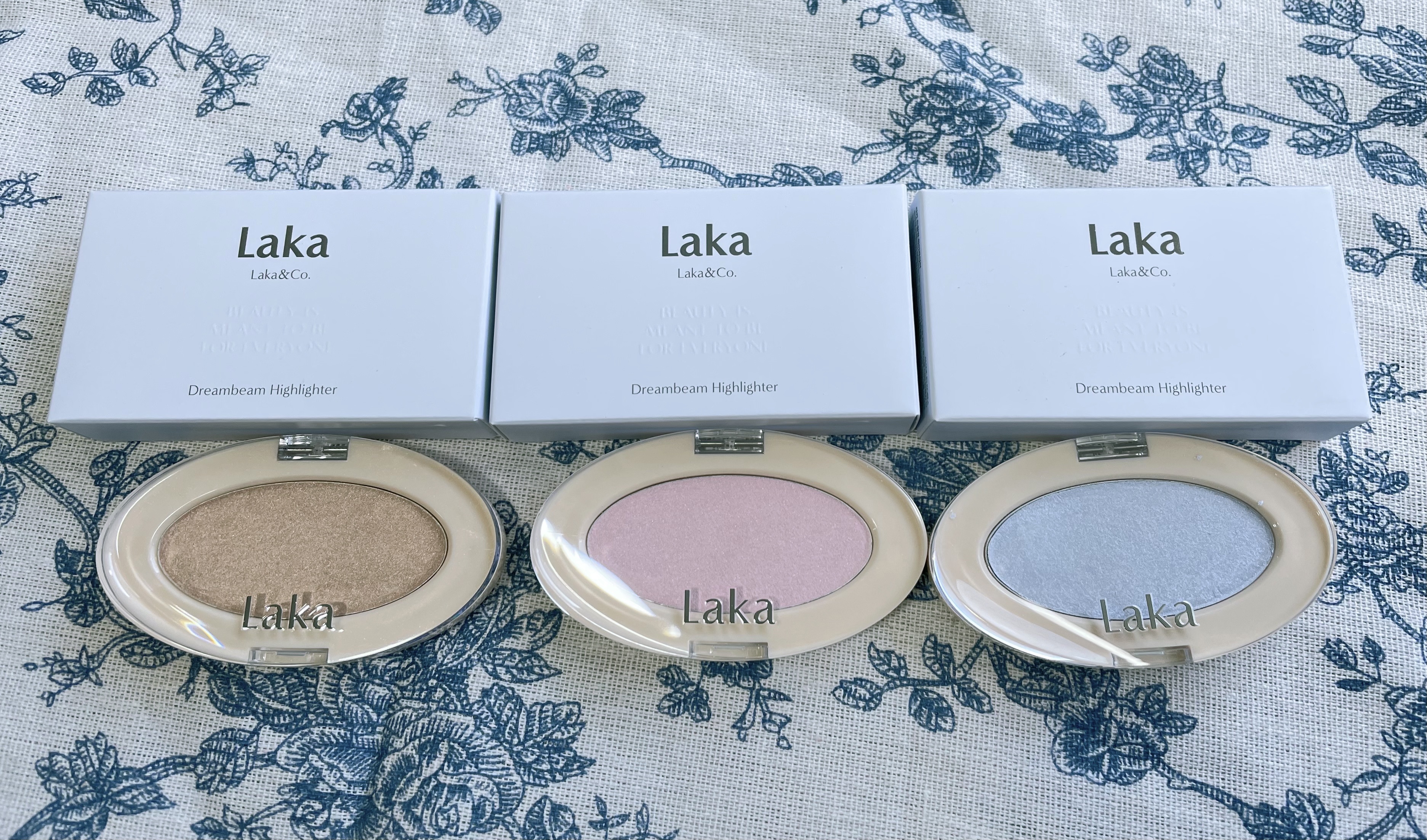 ドリームビームハイライター/Laka/パウダーハイライトを使ったクチコミ（1枚目）
