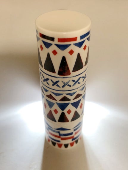 ちふれ 口紅 ケース D 2のクチコミ「モロッカン柄が可愛い😍
2020年春頃の限定販売品ですが、気に入り過ぎて未だに一番大好きな口紅.....」(1枚目)