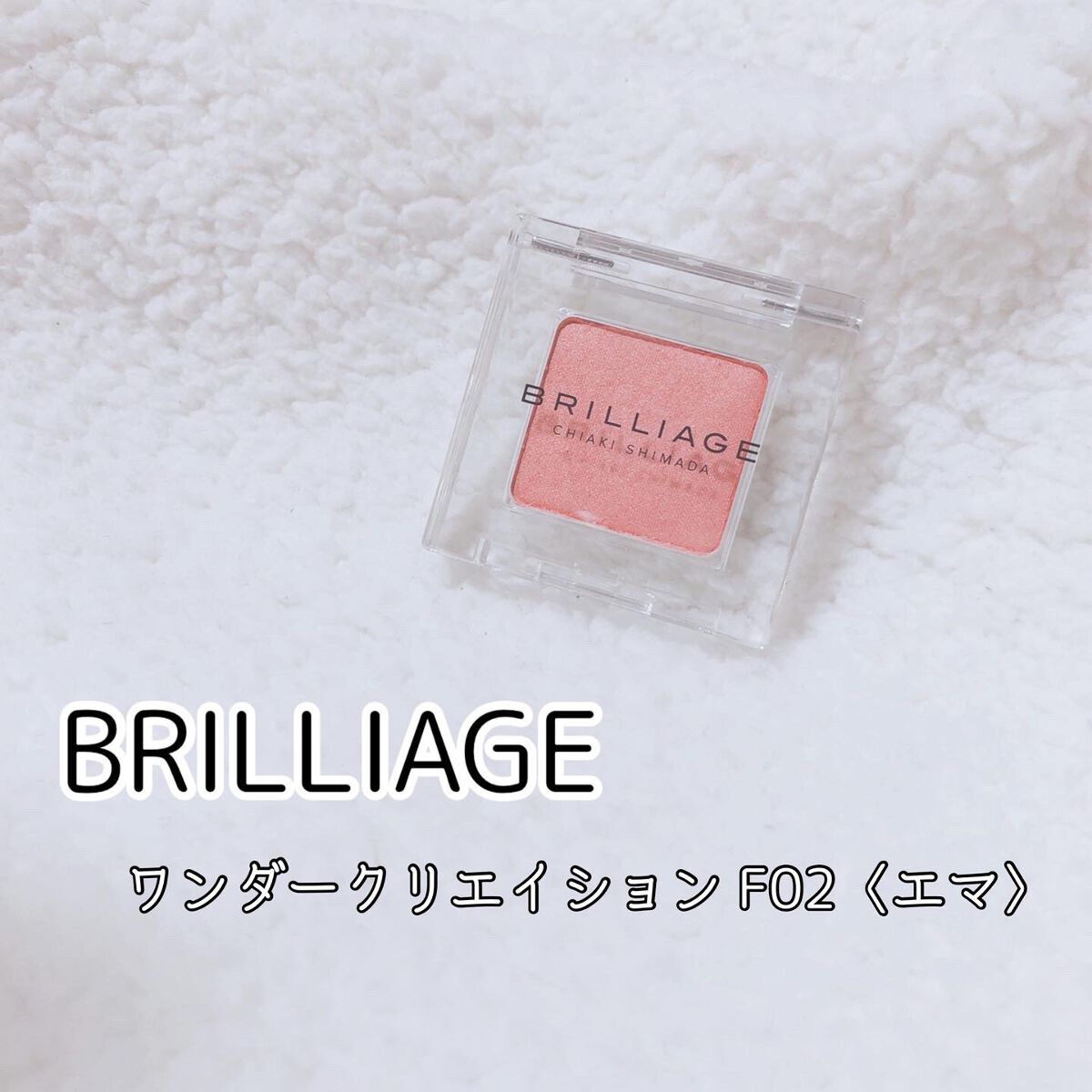 ワンダークリエイション /ブリリアージュ/単色アイシャドウを使ったクチコミ(1枚目)