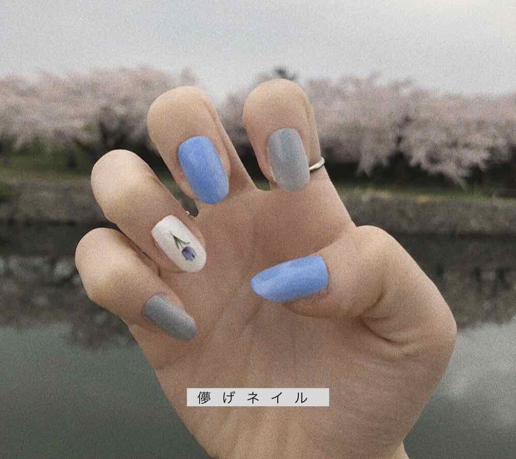 しずくネイルシール/キャンドゥ/ネイルシールを使ったクチコミ（1枚目）