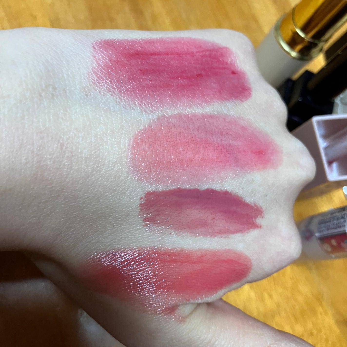 ステイオンバームルージュ/キャンメイク/口紅を使ったクチコミ(3枚目)