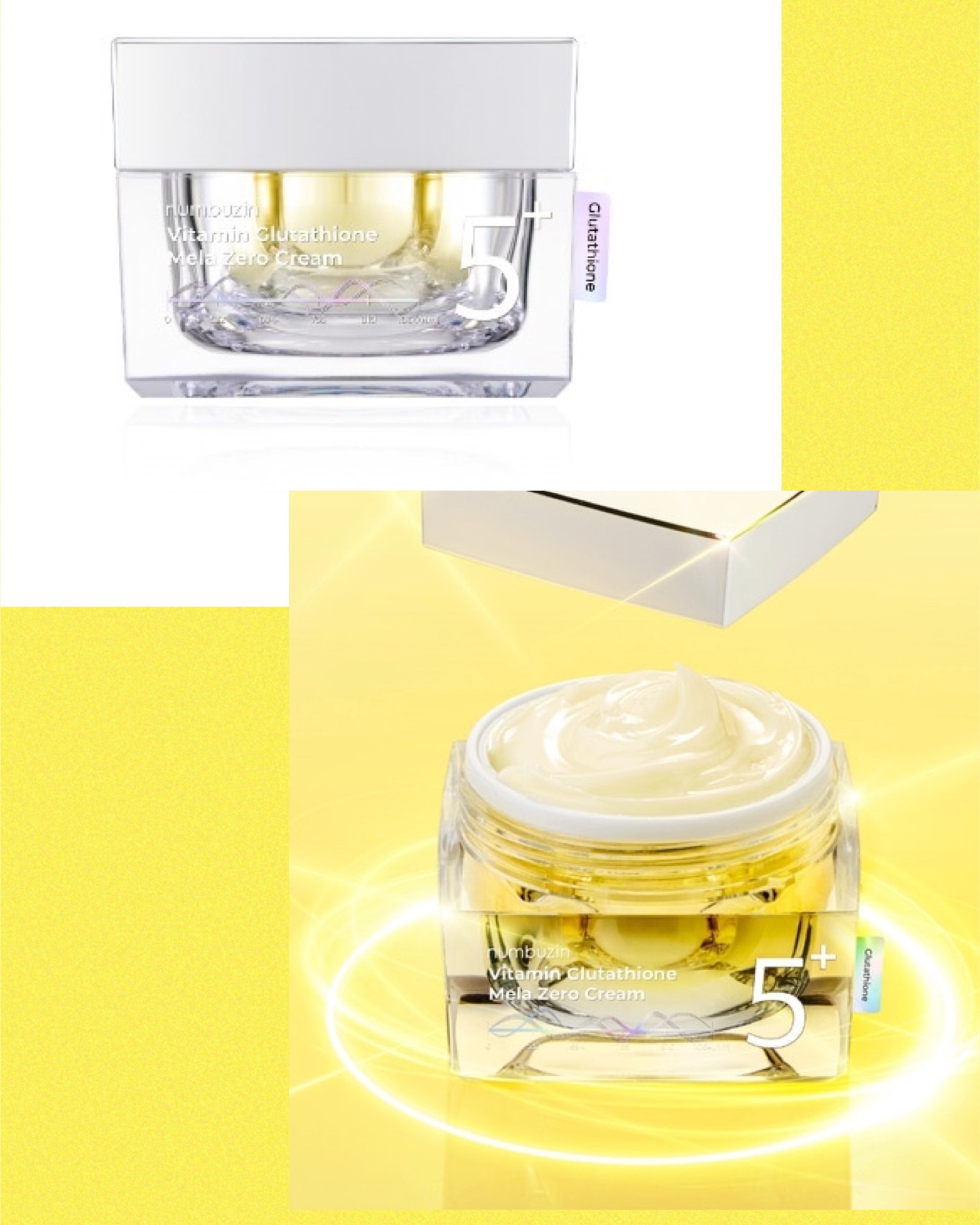 5番 白玉グルタチオンＣ美容液/numbuzin/美容液を使ったクチコミ（3枚目）