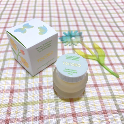 レモンシュガースクラブリップマスク/TOCOBO/リップスクラブを使ったクチコミ(1枚目)