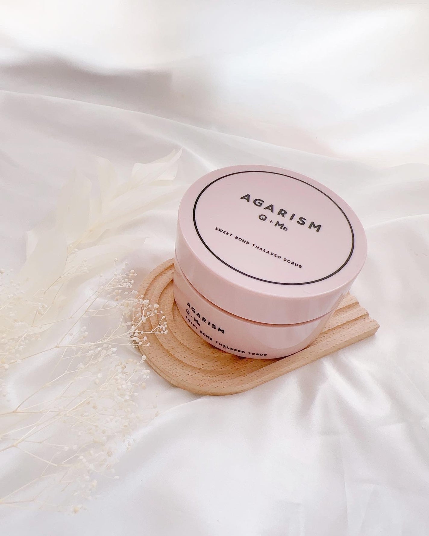 Q+Me スウィート ボム タラソ スクラブ/AGARISM/バスト・ヒップケアを使ったクチコミ(2枚目)