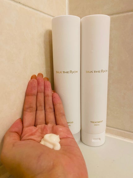 SILK THE RICH モイスト&リペア シャンプー・トリートメント/SILK THE RICH/市販シャンプーを使ったクチコミ(3枚目)