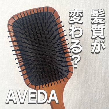 パドル ブラシ/AVEDA/ヘアブラシを使ったクチコミ（1枚目）