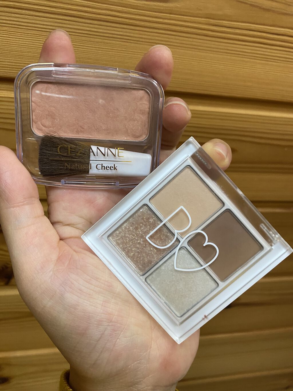 THE アイパレR/b idol/アイシャドウパレットを使ったクチコミ（2枚目）