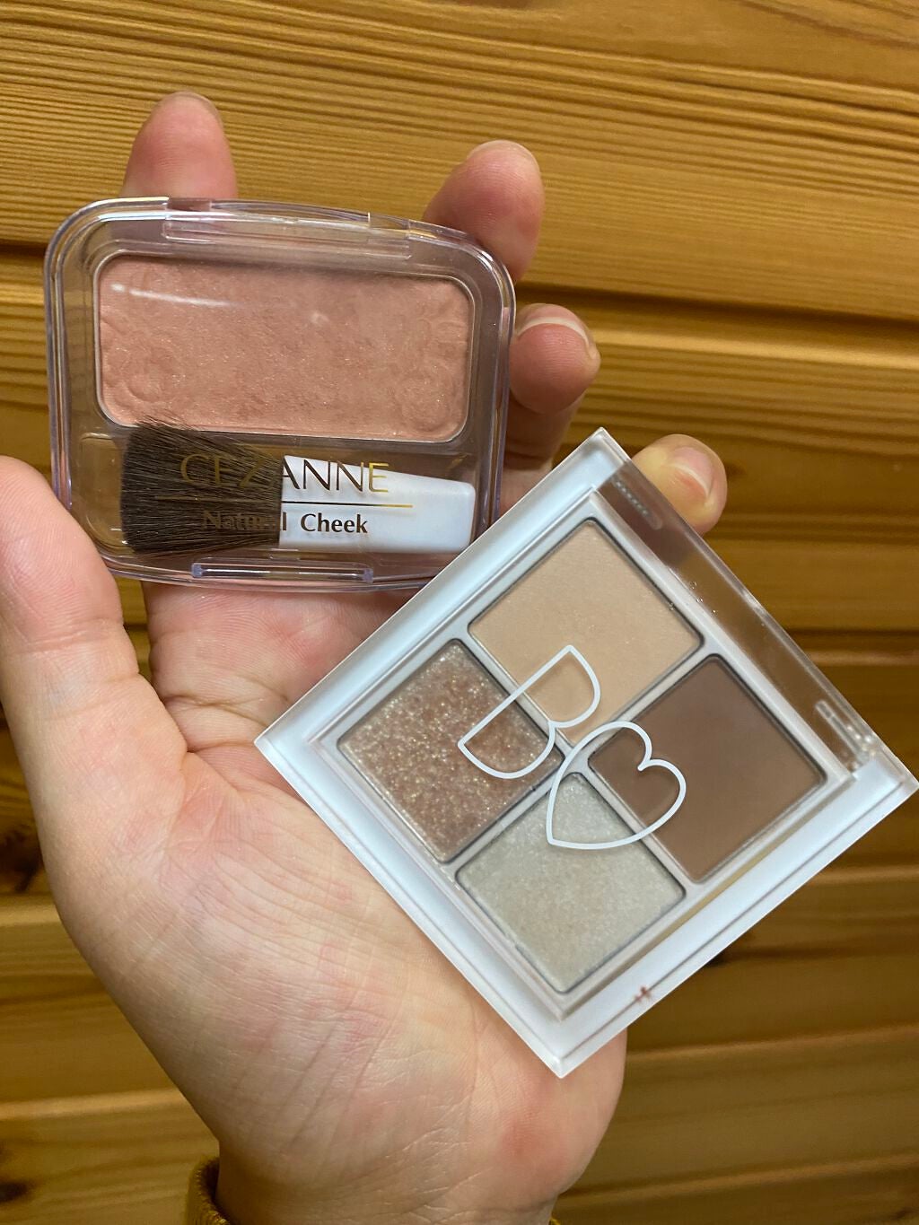 ナチュラル チークN/CEZANNE/パウダーチークを使ったクチコミ(2枚目)