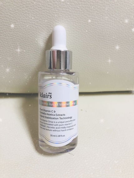 フレッシュリージュースドビタミンドロップ(35ml)/Klairs/美容液を使ったクチコミ(1枚目)