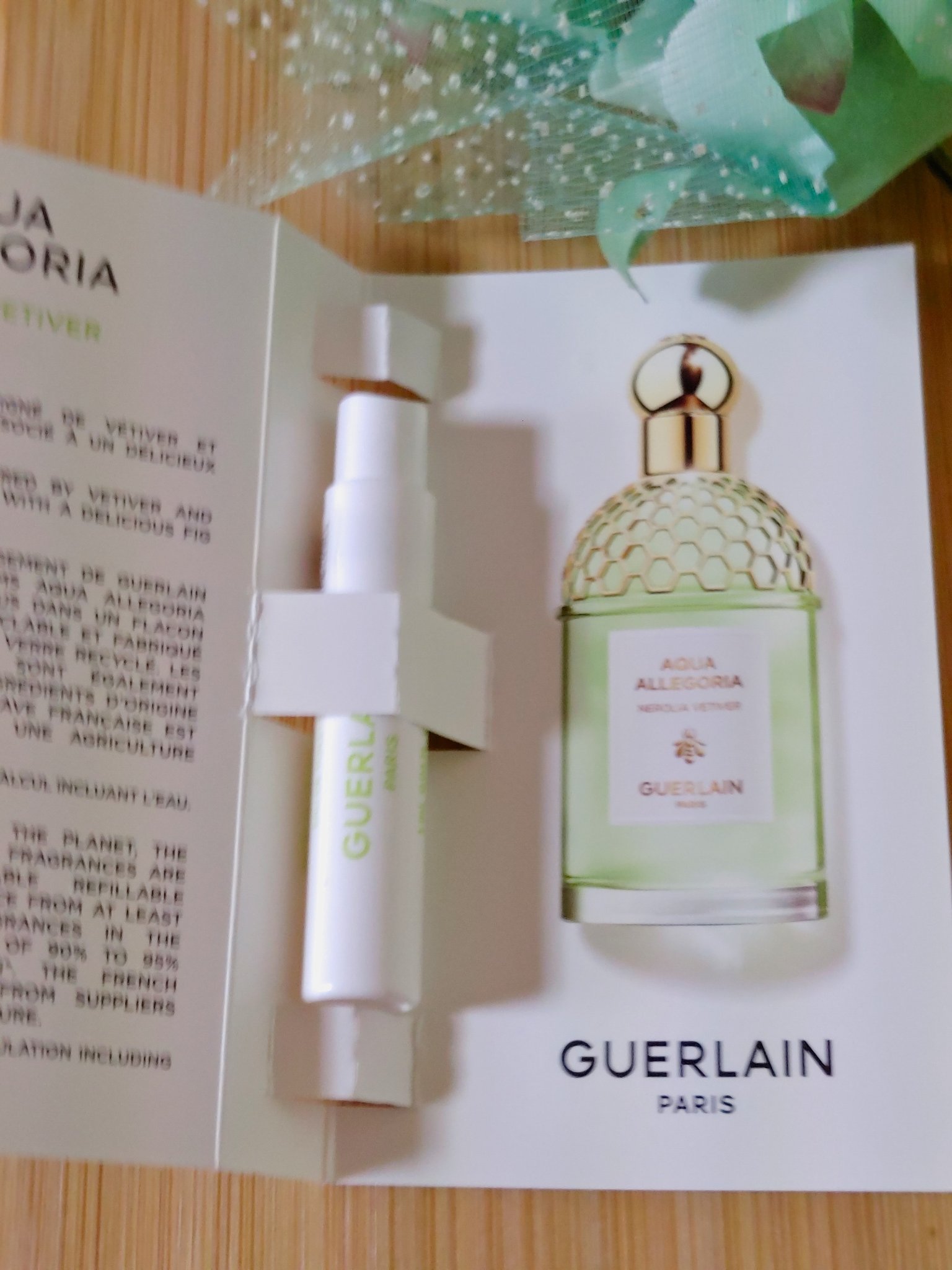 アクア アレゴリア ネロリア ベチバー/GUERLAIN/香水を使ったクチコミ（2枚目）