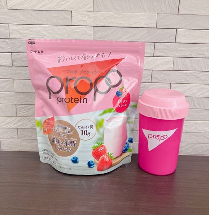 プロポ プロテイン(カフェオレ味)/ロート製薬/その他プロテインを使ったクチコミ(3枚目)