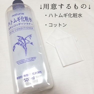 ハトムギ化粧水(ナチュリエ スキンコンディショナー R )/ナチュリエ/化粧水を使ったクチコミ（2枚目）