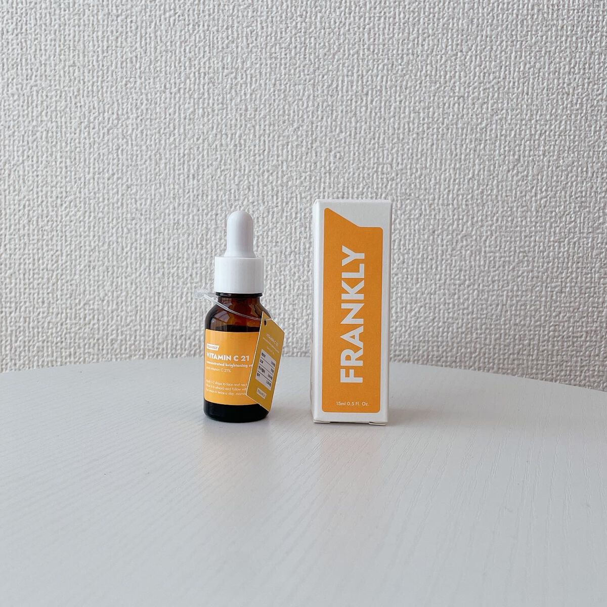 ビタミンC21セラム/Frankly/美容液を使ったクチコミ（1枚目）