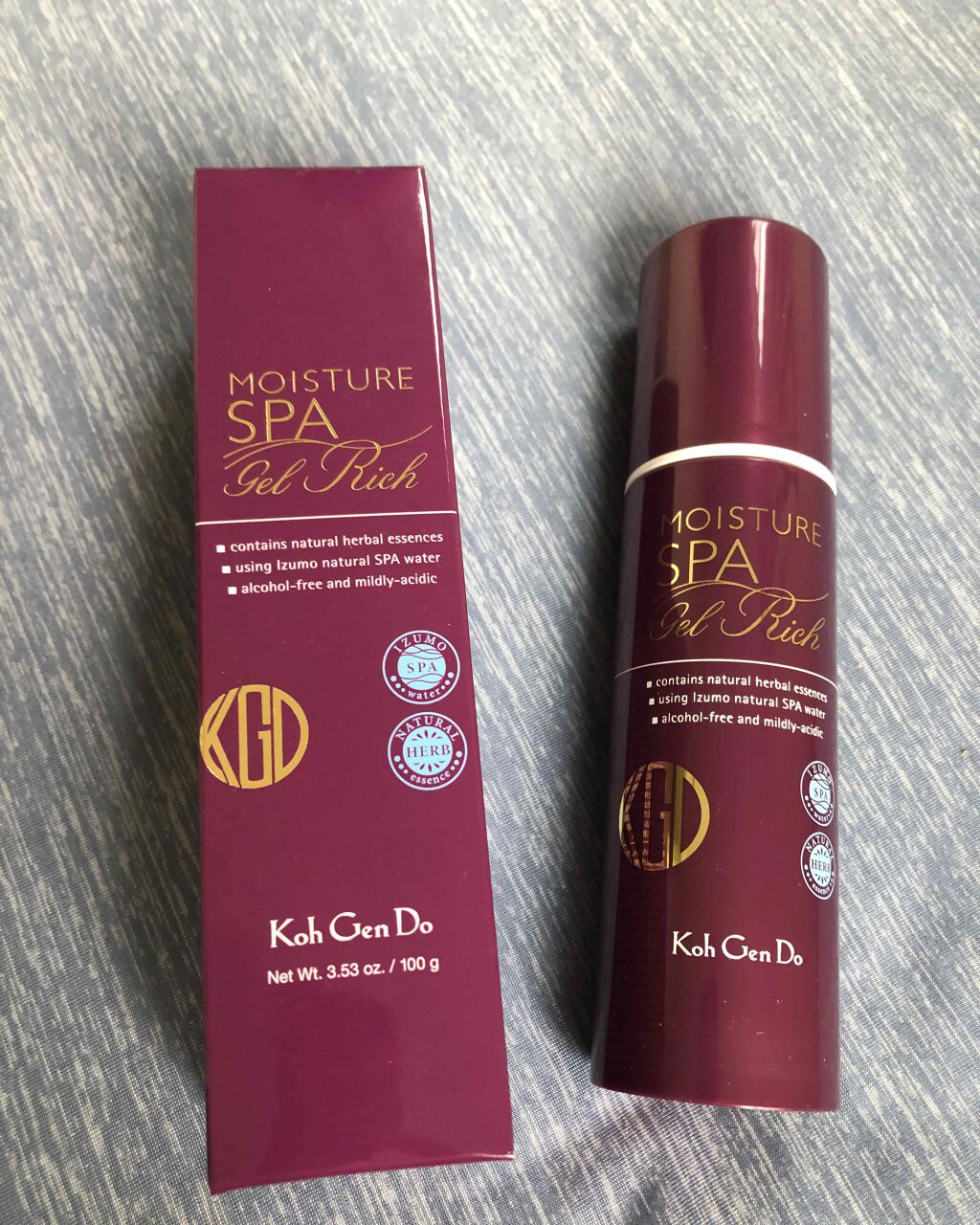 オールインワン モイスチャー ジェル リッチ/Koh Gen Do/オールインワン化粧品を使ったクチコミ(1枚目)