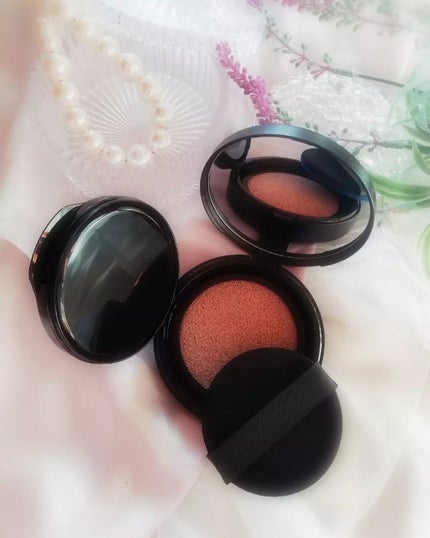 ベルベットジュエルクッション/BIVABOO/クッションファンデーションを使ったクチコミ(4枚目)