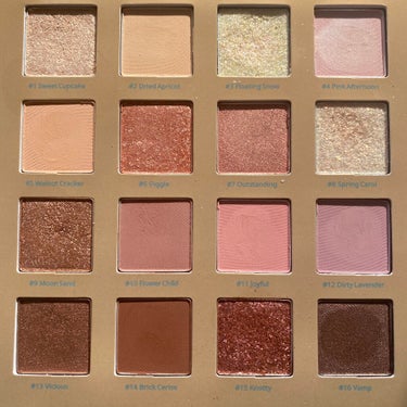 Blaze & Glaze Shadow Palette/Dear.own/アイシャドウパレットを使ったクチコミ（3枚目）