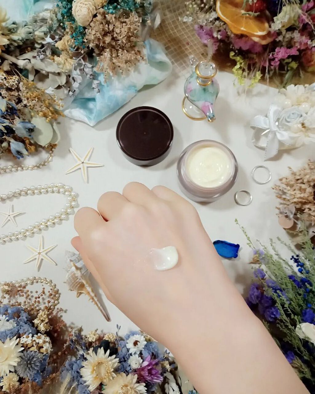 オーバーナイト ヴェールクリーム/BRIGHTAGE/フェイスクリームを使ったクチコミ（2枚目）