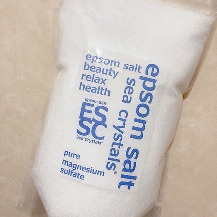 シークリスタルス エプソムソルト オリジナル/sea crystals/無機塩系入浴剤を使ったクチコミ(1枚目)