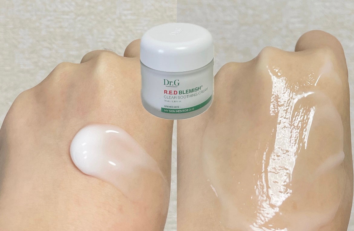 レッドブレミッシュ クリアスージングクリーム/Dr.G/フェイスクリームを使ったクチコミ(1枚目)