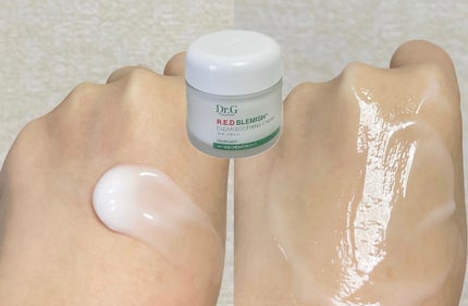 レッドブレミッシュ クリアスージングクリーム/Dr.G/フェイスクリームを使ったクチコミ(1枚目)