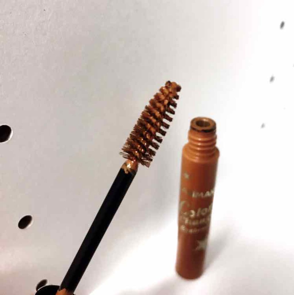 カラーチェンジアイブロウ 01 マロンブラウン/キャンメイク/眉マスカラを使ったクチコミ（2枚目）