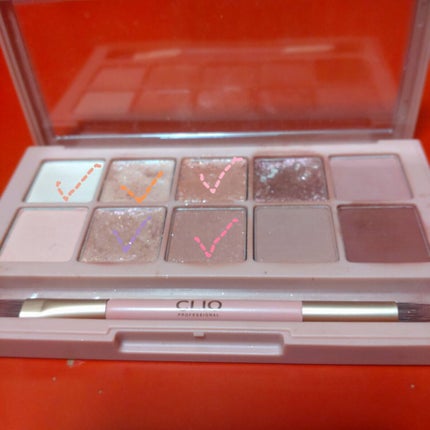プロ アイ パレット/CLIO/アイシャドウパレットを使ったクチコミ(2枚目)