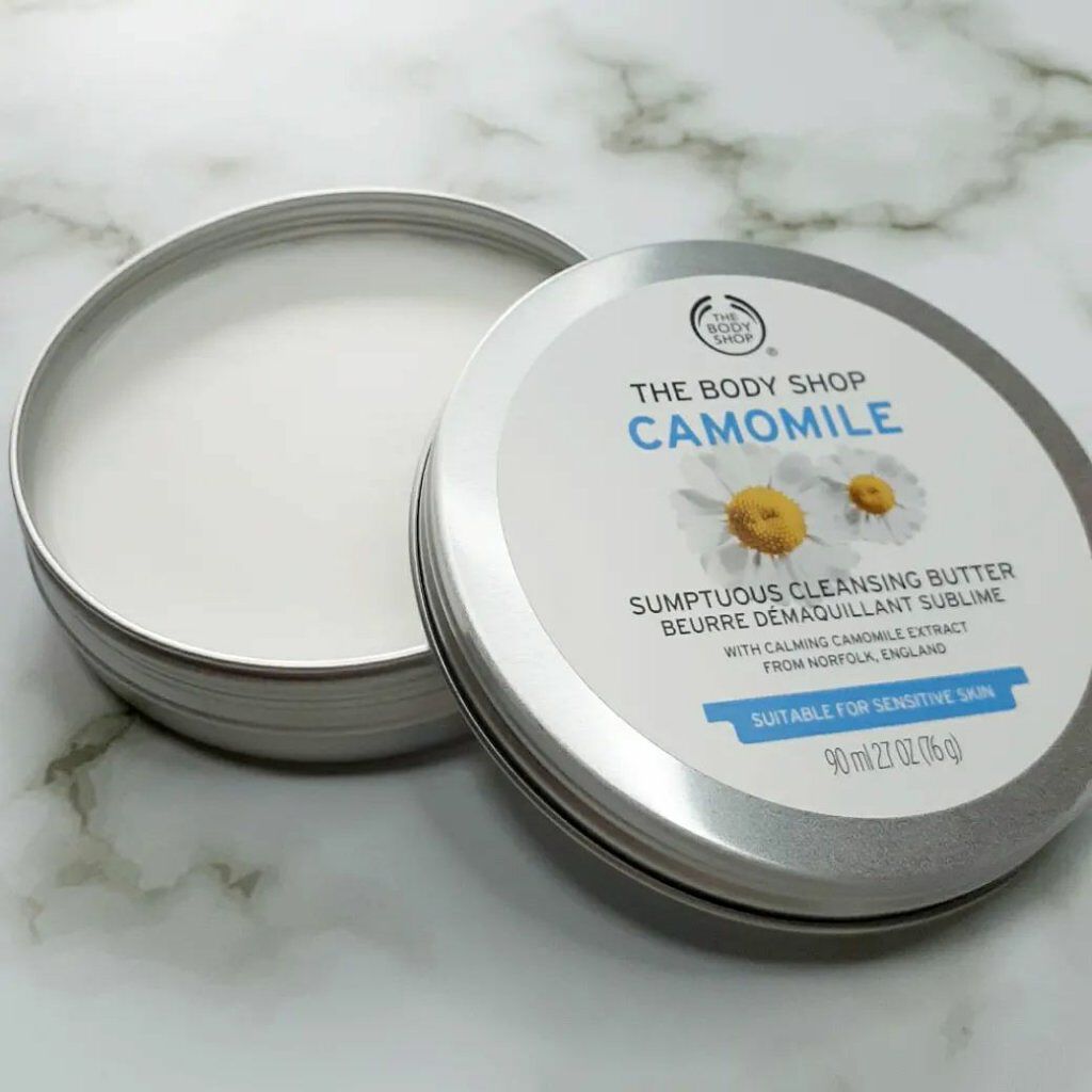 カモマイル サンプチュアス クレンジングバター/THE BODY SHOP/クレンジングバームを使ったクチコミ(2枚目)