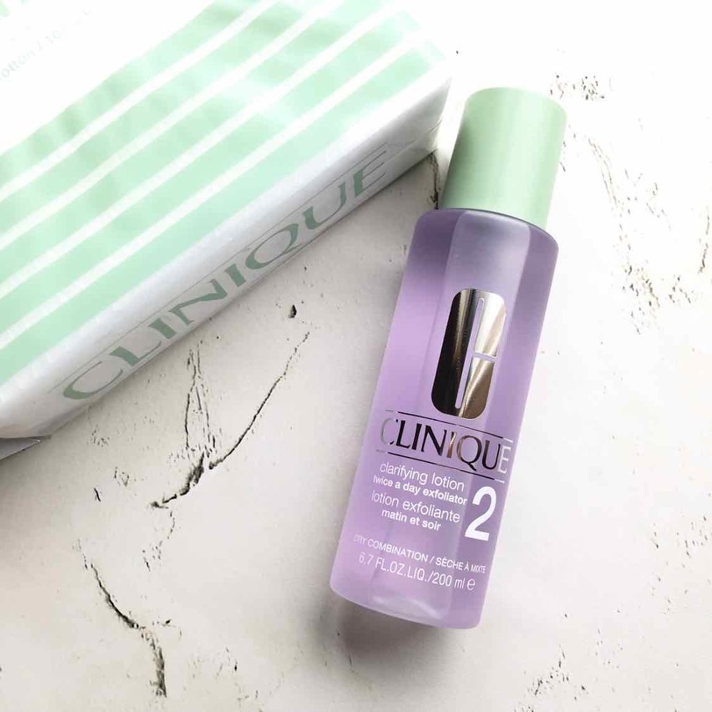 クラリファイング ローション 2/CLINIQUE/拭き取り化粧水を使ったクチコミ（1枚目）