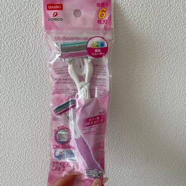 DAISO ボディ用カミソリ(6枚刃)のクチコミ「皆様こんばんはʕ๑•ɷ•๑ʔ
毎回ですが不定期投稿続きとなります……
お手隙の際ご覧頂けると嬉.....」（1枚目）