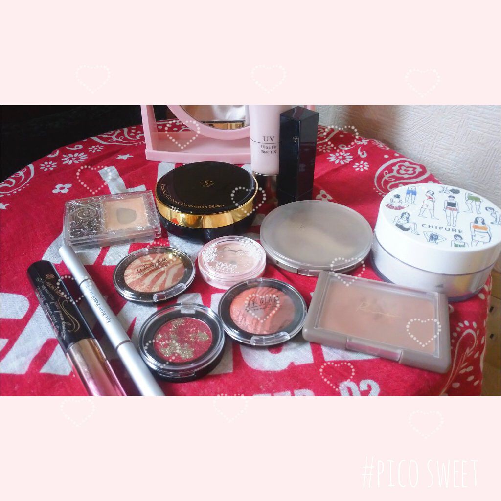 UR GLAM　EYE & CHEEK COLOR ヌーディブラウン/U R GLAM/単色アイシャドウを使ったクチコミ（1枚目）