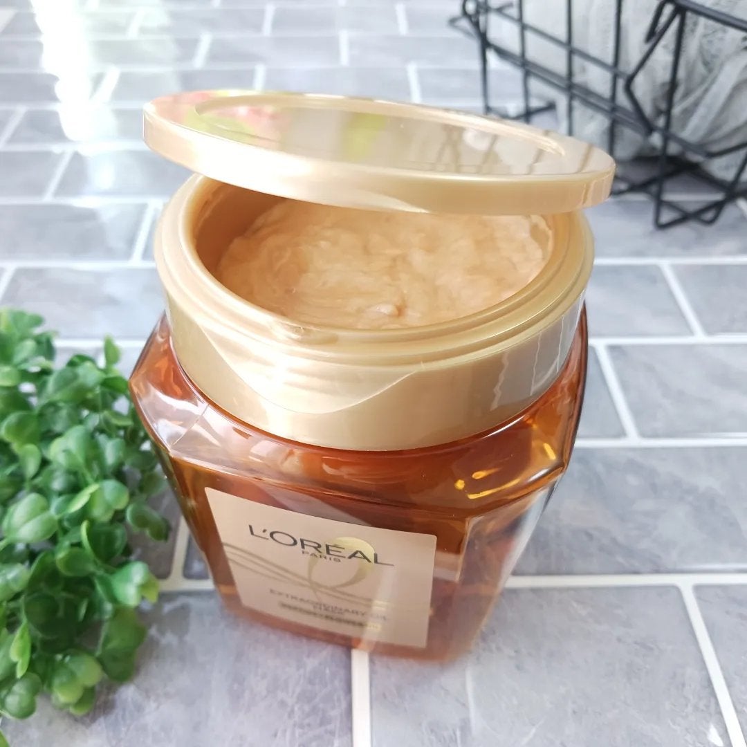 エクストラオーディナリー オイル ヘアマスク/ロレアル パリ/ヘアマスク・ヘアパックを使ったクチコミ(2枚目)