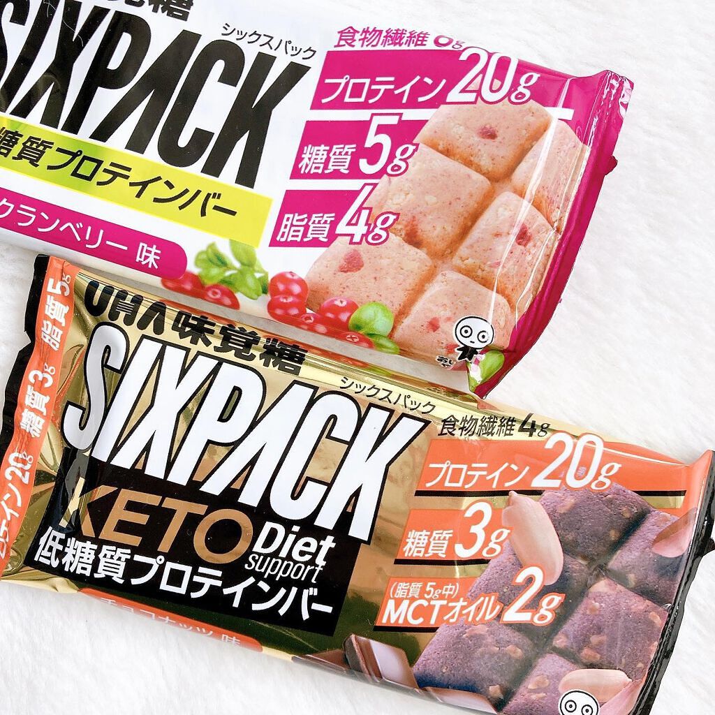 SIXPACK プロテインバー/UHA味覚糖/プロテインバーを使ったクチコミ（3枚目）