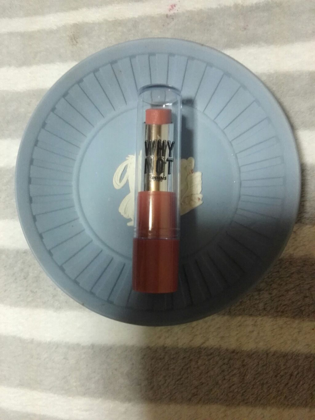 WHY NOT SPINNS リップスティック ラテ/DAISO/口紅を使ったクチコミ（1枚目）