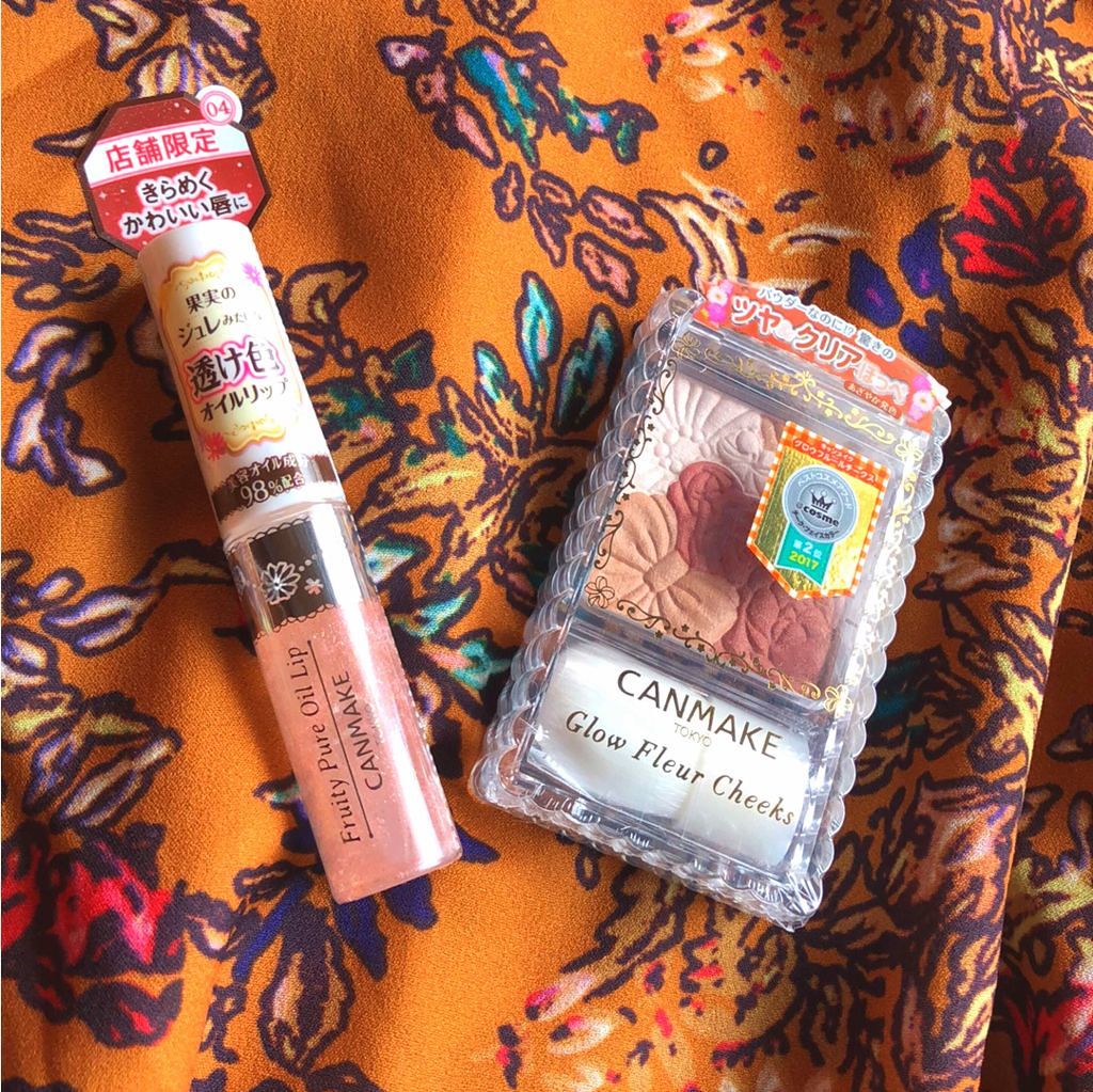 フルーティーピュアオイルリップ/キャンメイク/リップグロスを使ったクチコミ（1枚目）