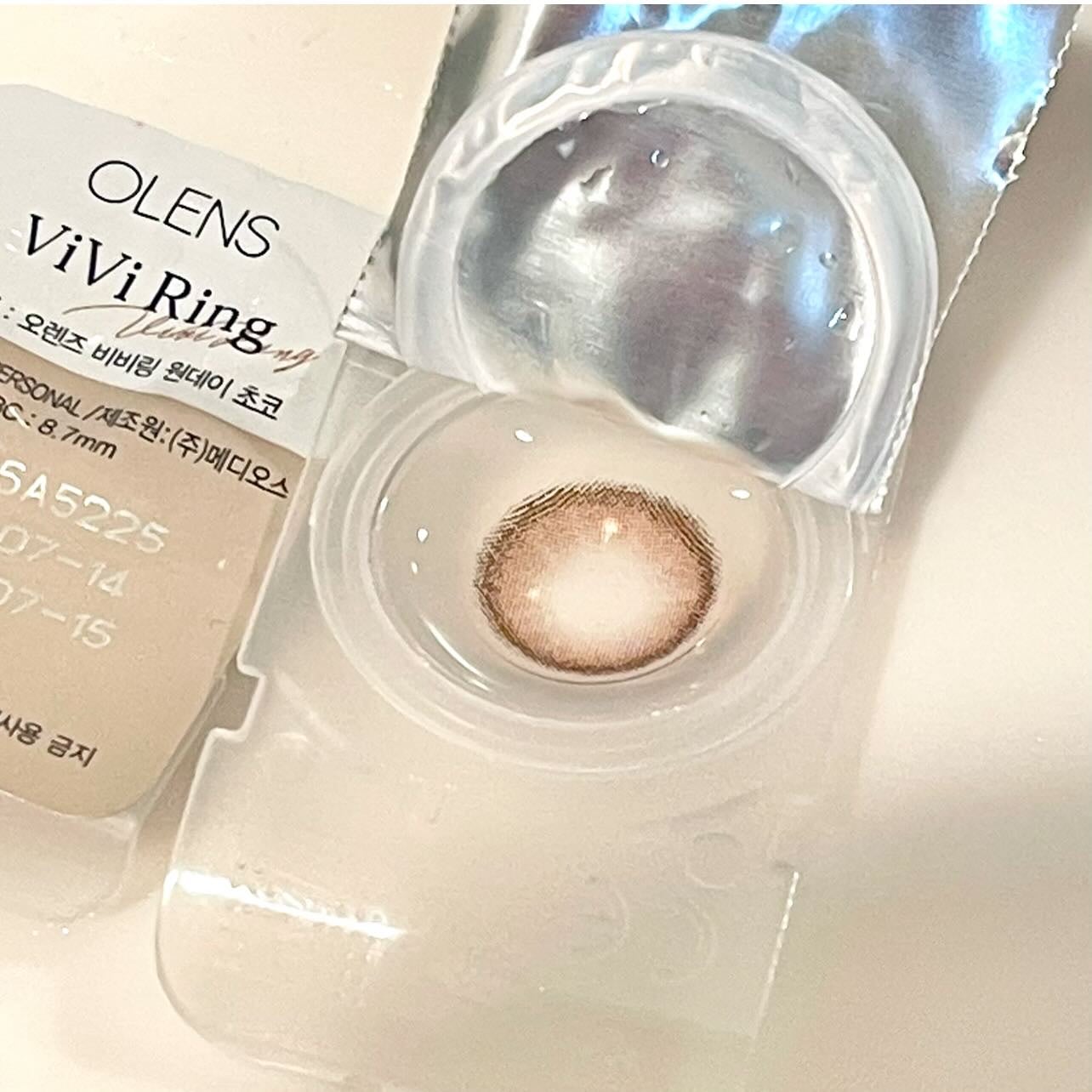 ViVi Ring 1day/OLENS/ワンデー(1DAY)カラコンを使ったクチコミ(3枚目)