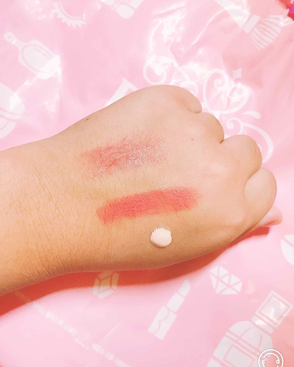 チェリースイート カラーリップバーム OR201/ETUDE/口紅を使ったクチコミ（2枚目）