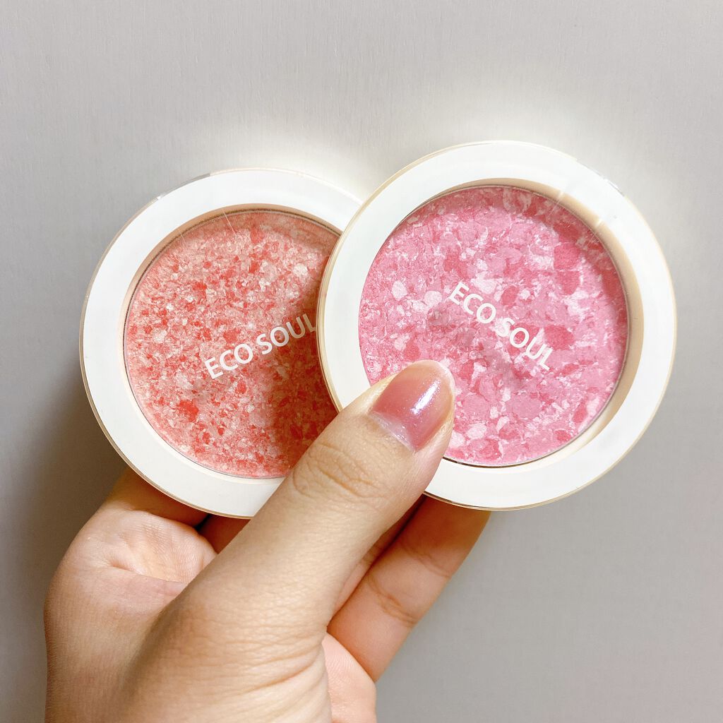 the SAEM eco soul カーニバルブラッシュのクチコミ「\the SAEM eco soul カーニバルブラッシュ/

01 Rose ピンク系

0.....」（1枚目）