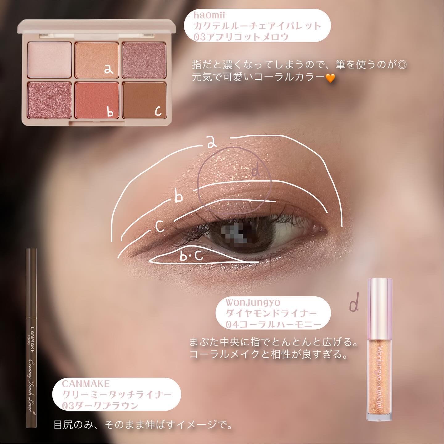 クリーミータッチライナー/キャンメイク/ジェルアイライナーを使ったクチコミ（2枚目）